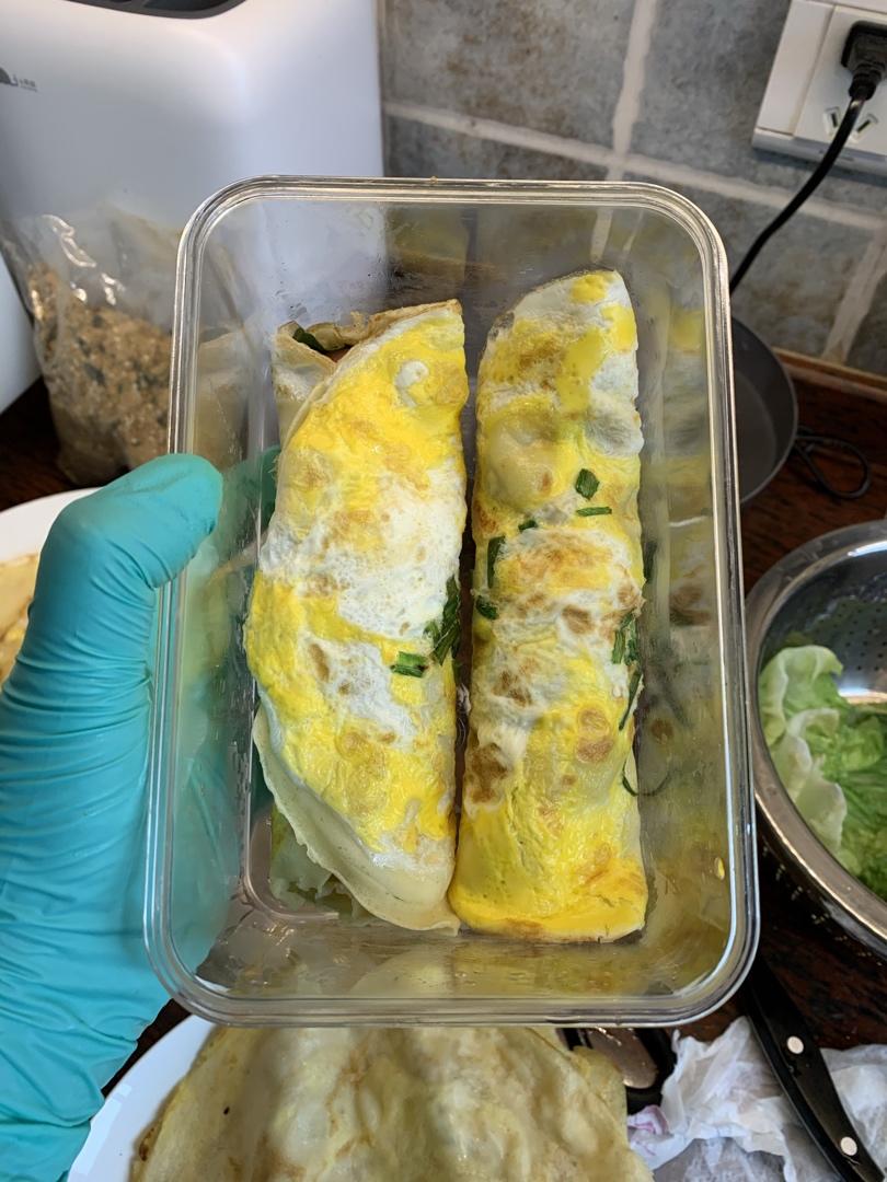 平底锅版煎饼果子