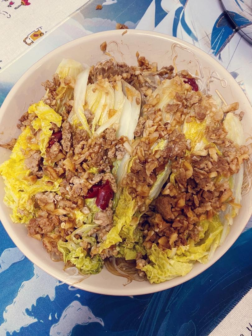 蒜蓉粉丝娃娃菜
