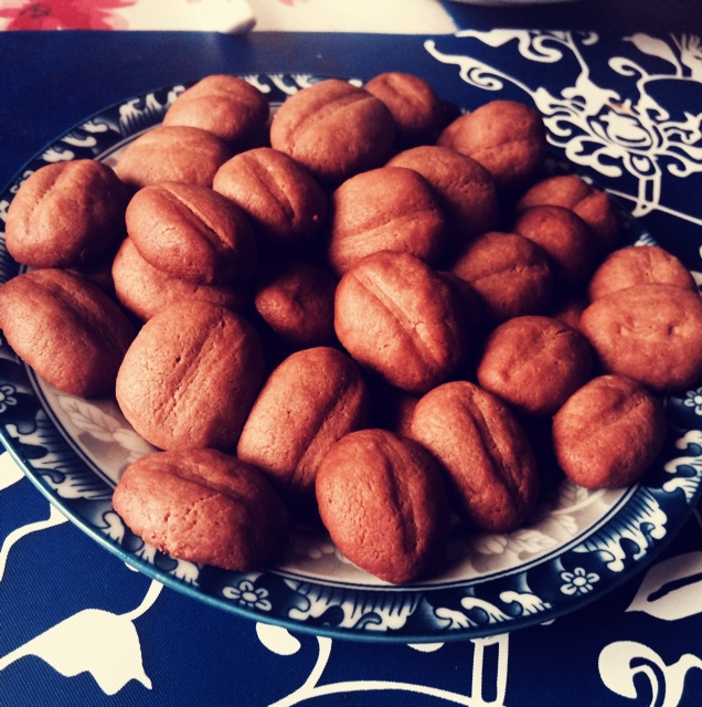 咖啡豆豆饼干