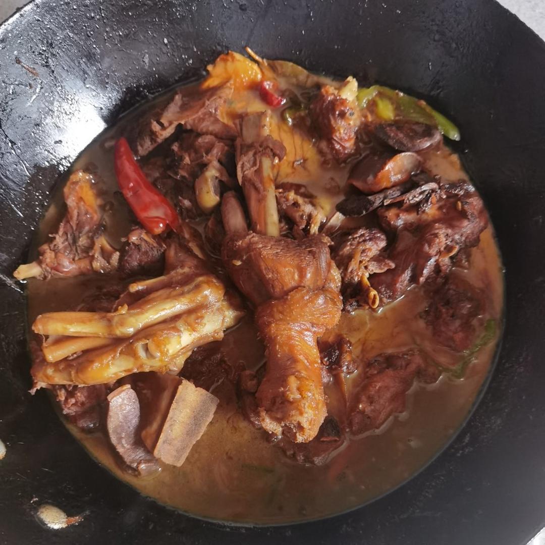 红烧鹅肉