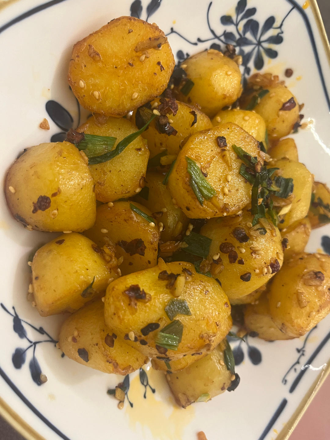 烧烤风味的土豆小香肠