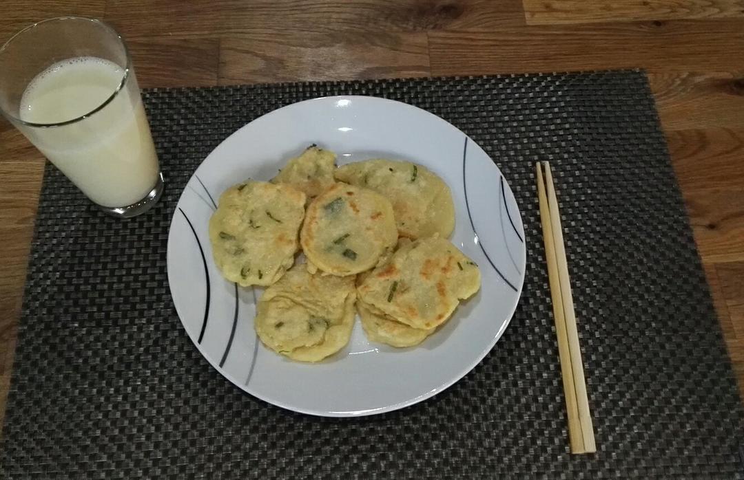 煎豆（渣）饼