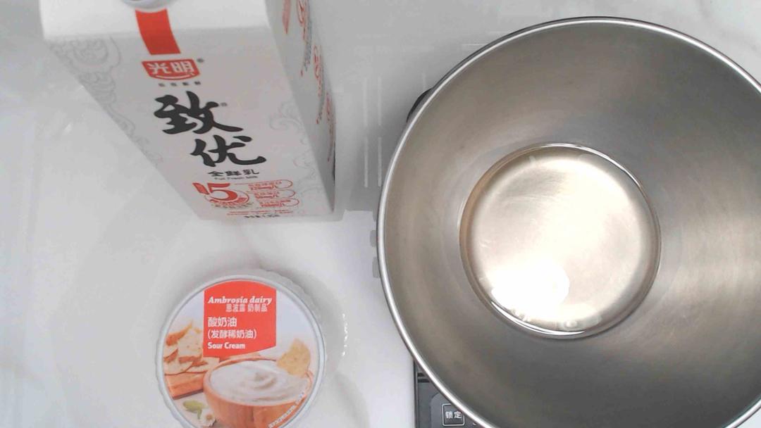 纯奶手撕吐司的做法 步骤1