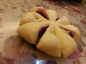 四叶草紫薯面包（汤种）的做法 步骤3