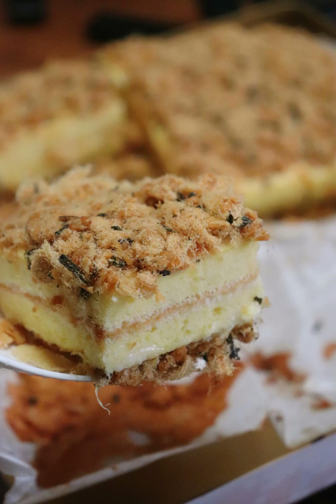 朋友都说比鲍师傅好吃的海苔肉松小贝