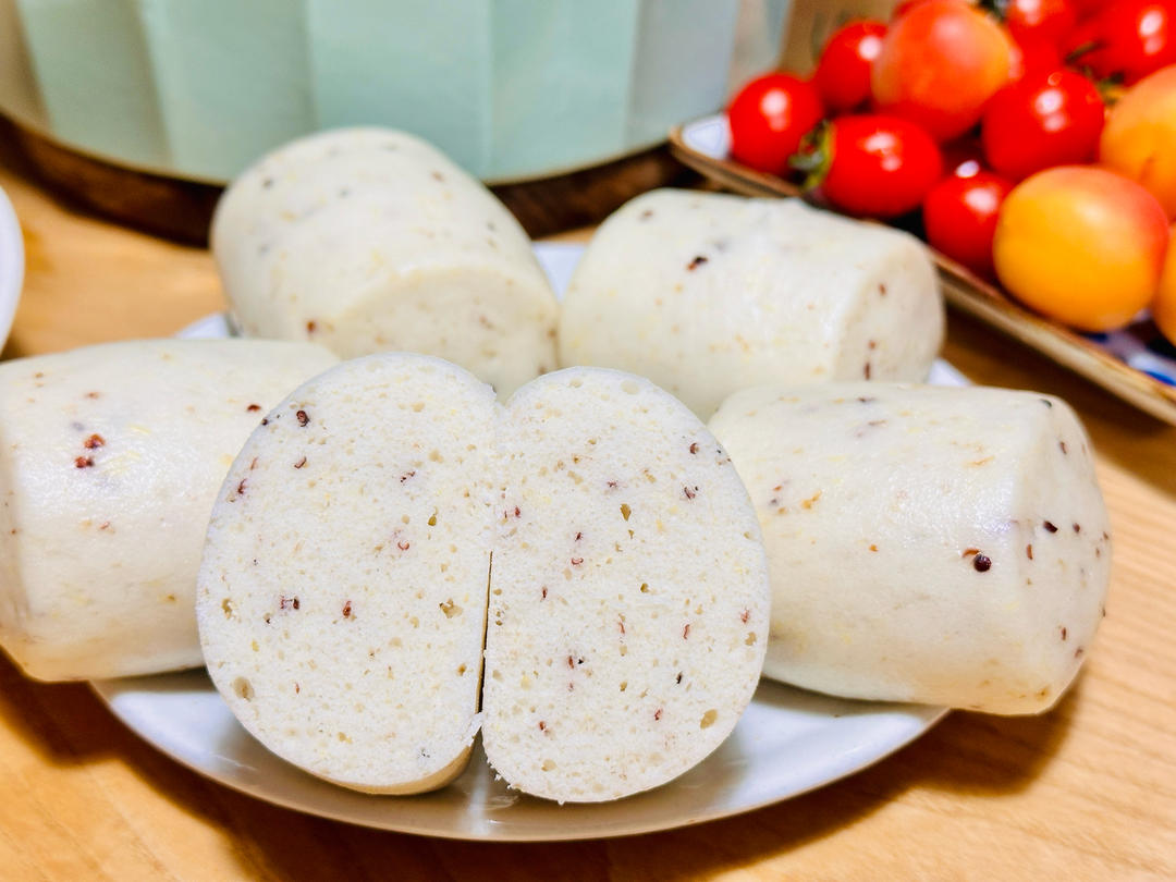 红藜麦刀切馒头