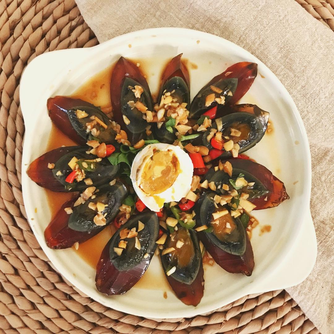 零难度传统开胃小菜-凉拌皮蛋🥚
