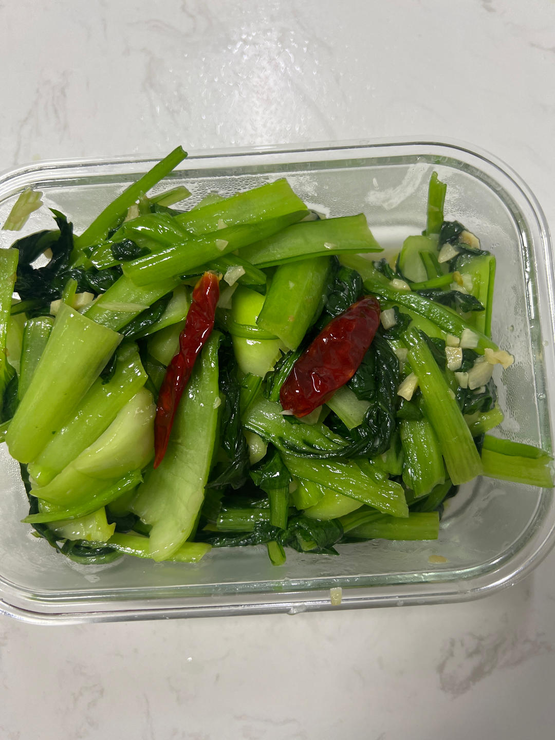 炒青菜，脆而不生，熟而不老