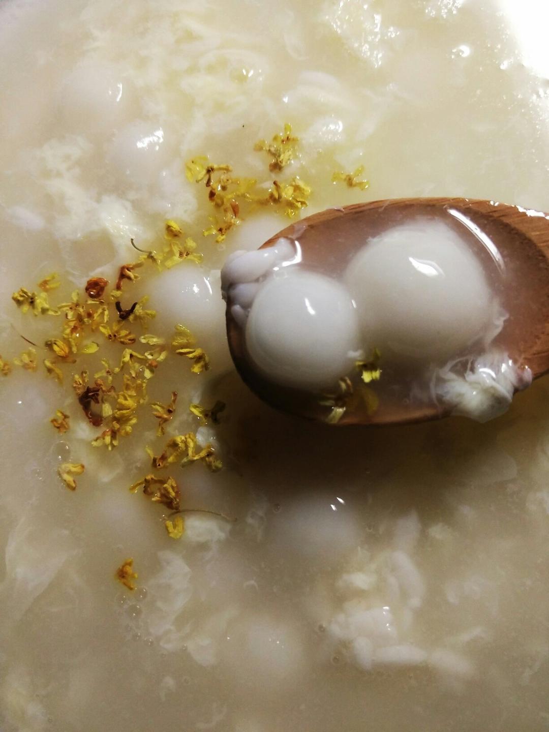 饮者dlke做的酒酿鸡蛋圆子羹