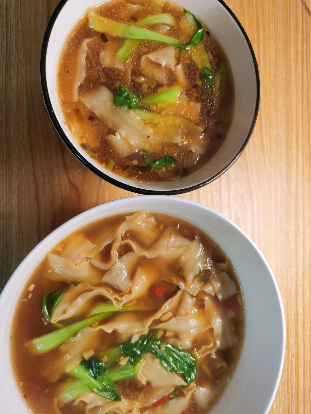 一碗清汤面🍜——秋日里的治愈