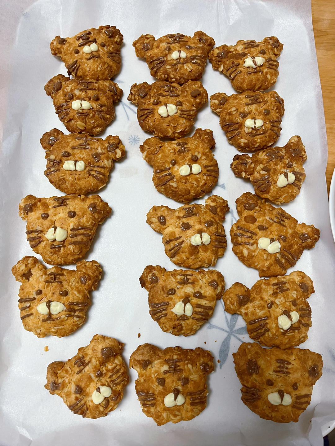 福虎生威燕麦饼干