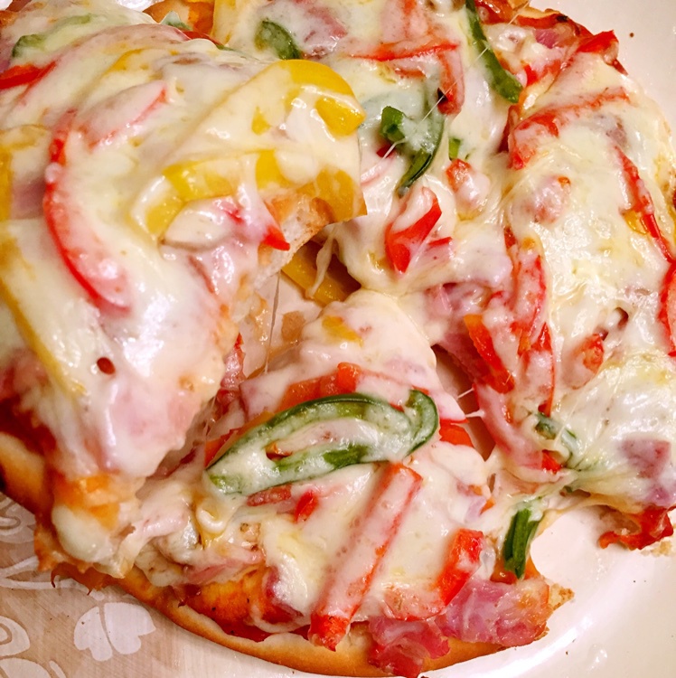 培根火腿披萨