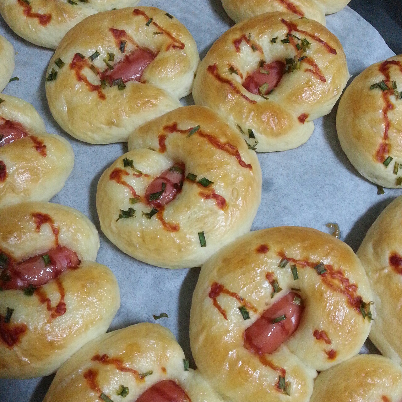 迷你肠仔小面包