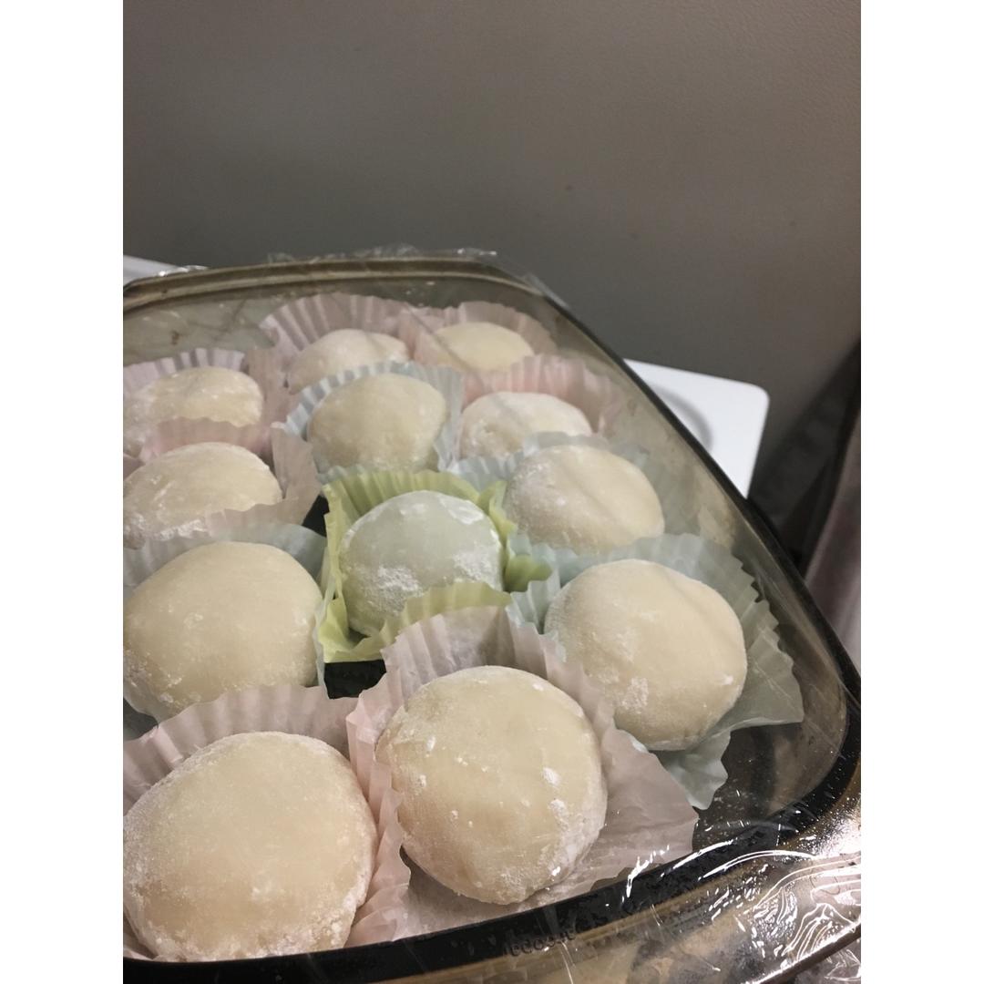 隔夜都不会变硬的软糯雪媚娘（大福）