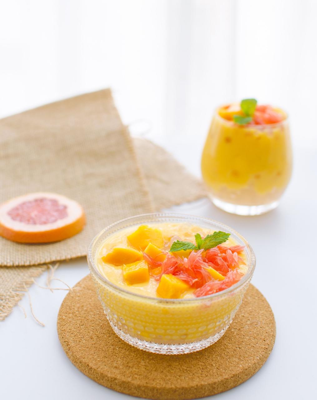 茶卡chaka做的杨枝甘露