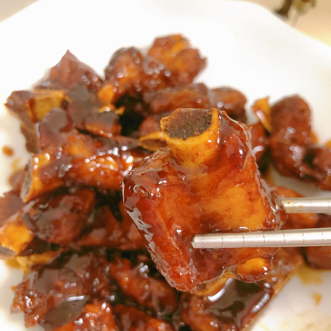 糖醋排骨/糖醋小排（不放油）（12345口诀做出正宗上海本帮）