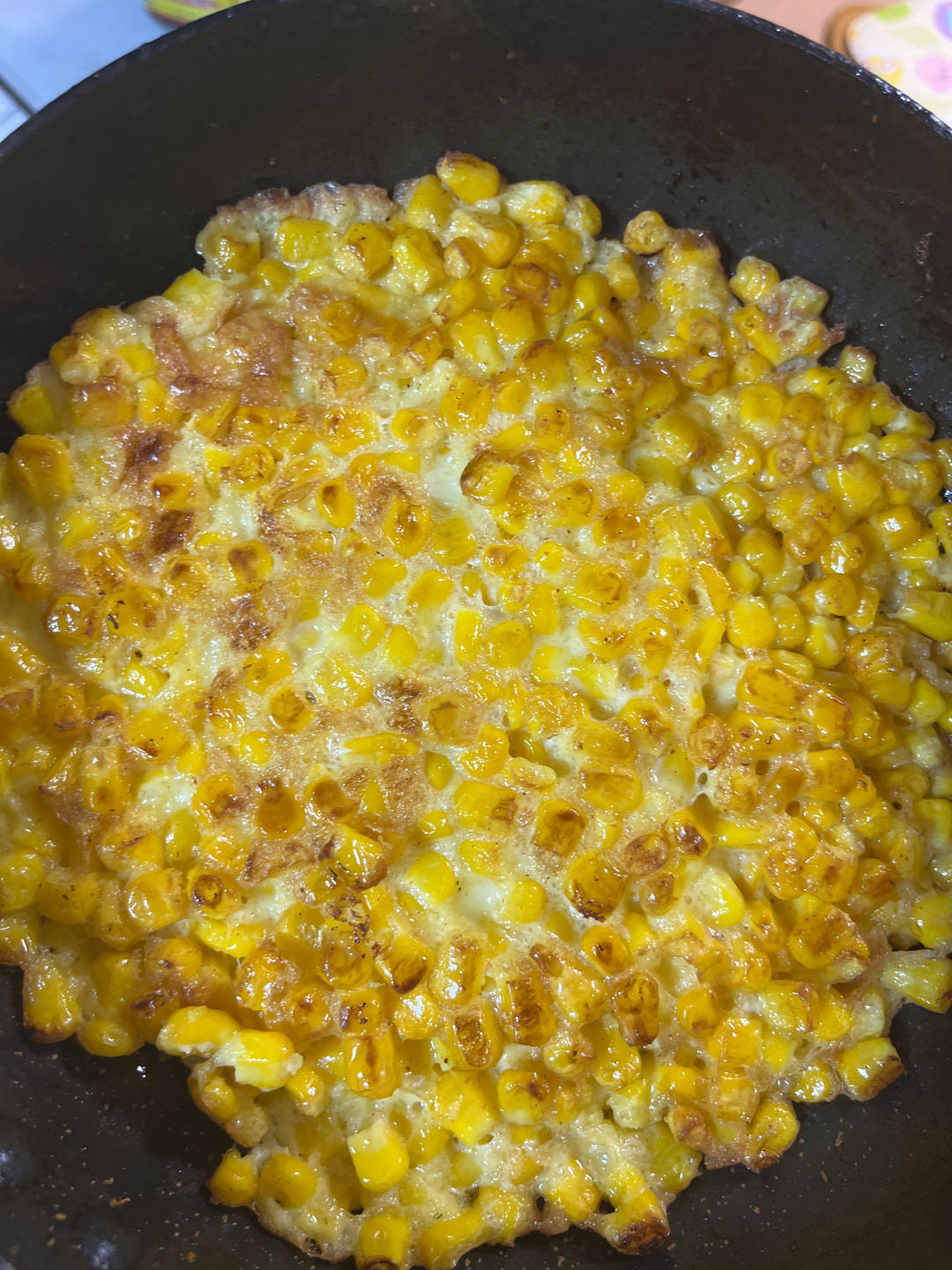 不用油炸的黄金玉米烙（视频菜谱）