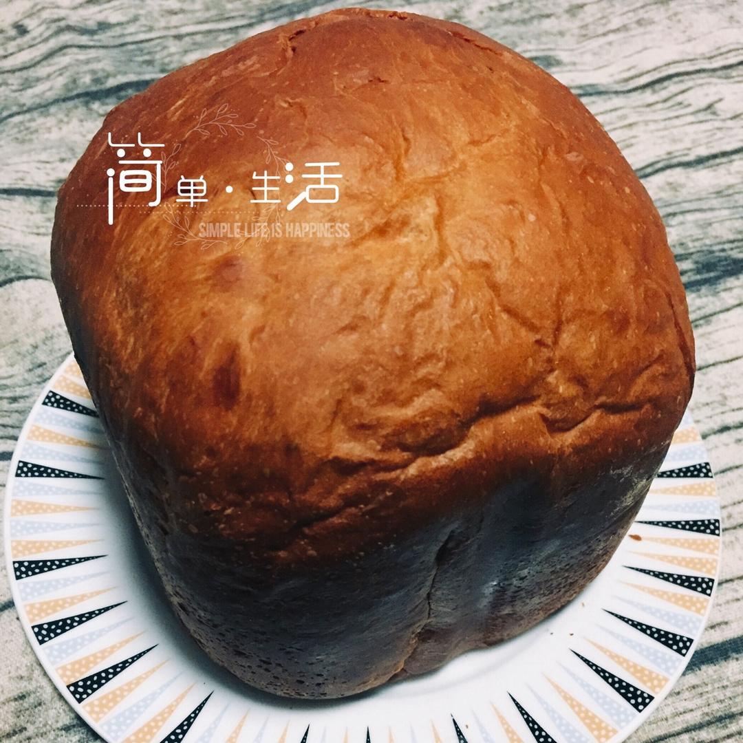 超级好吃的原味面包（面包机版）