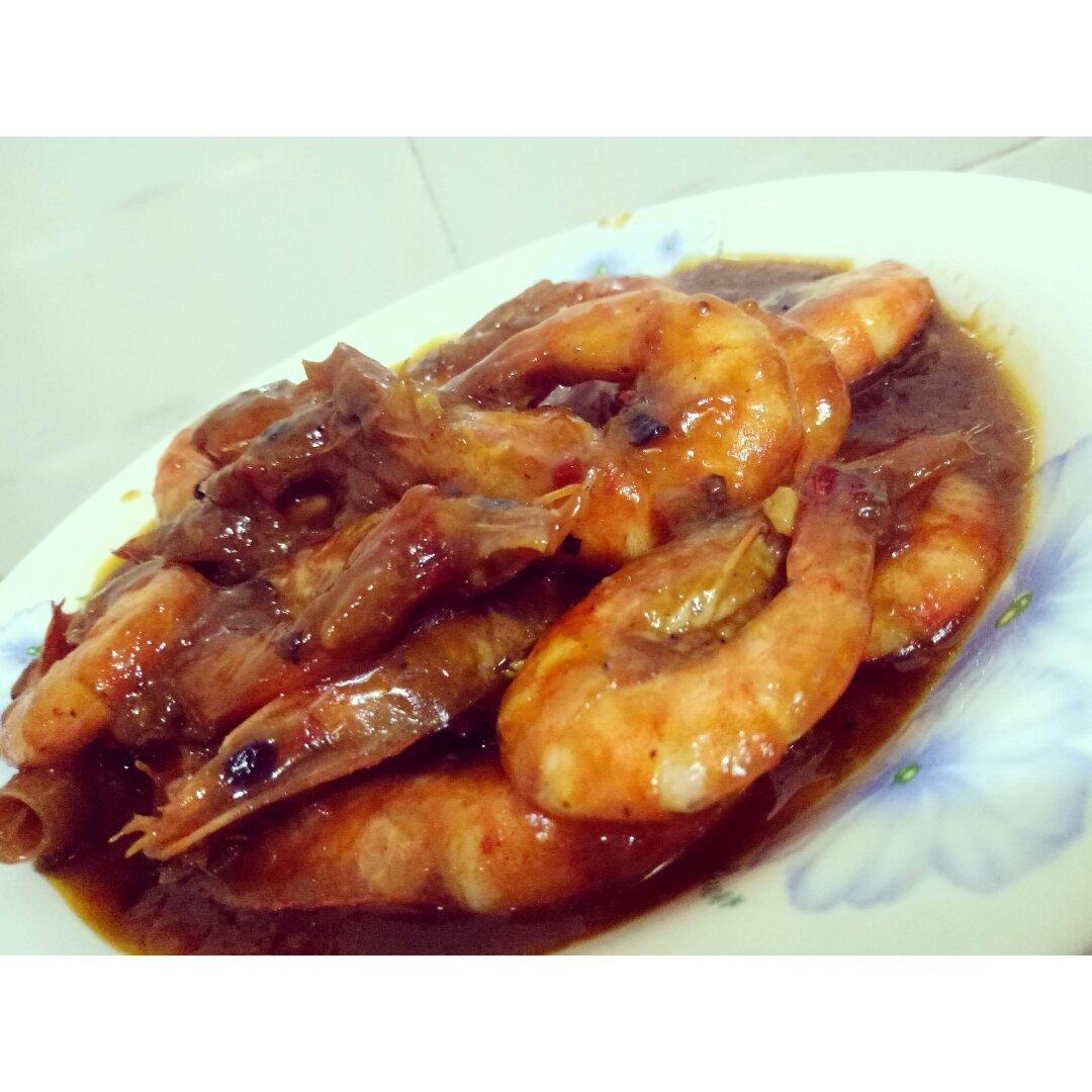油焖大虾