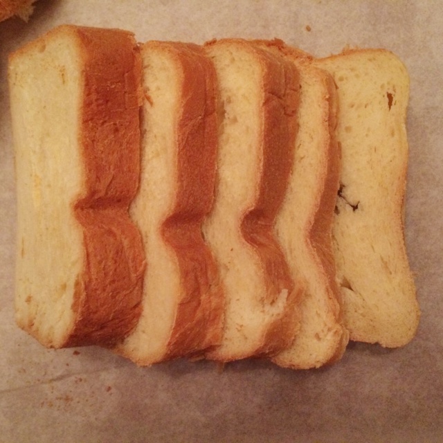 超级好吃的原味面包（面包机版）