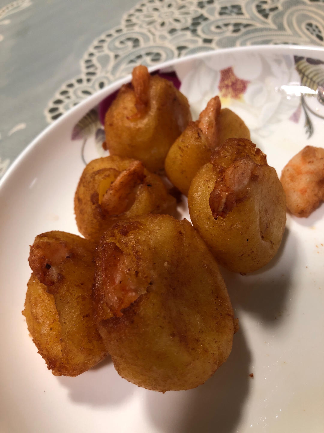 🌈颜值爆表的黄金虾球🍤，外酥里嫩，做法超简单～