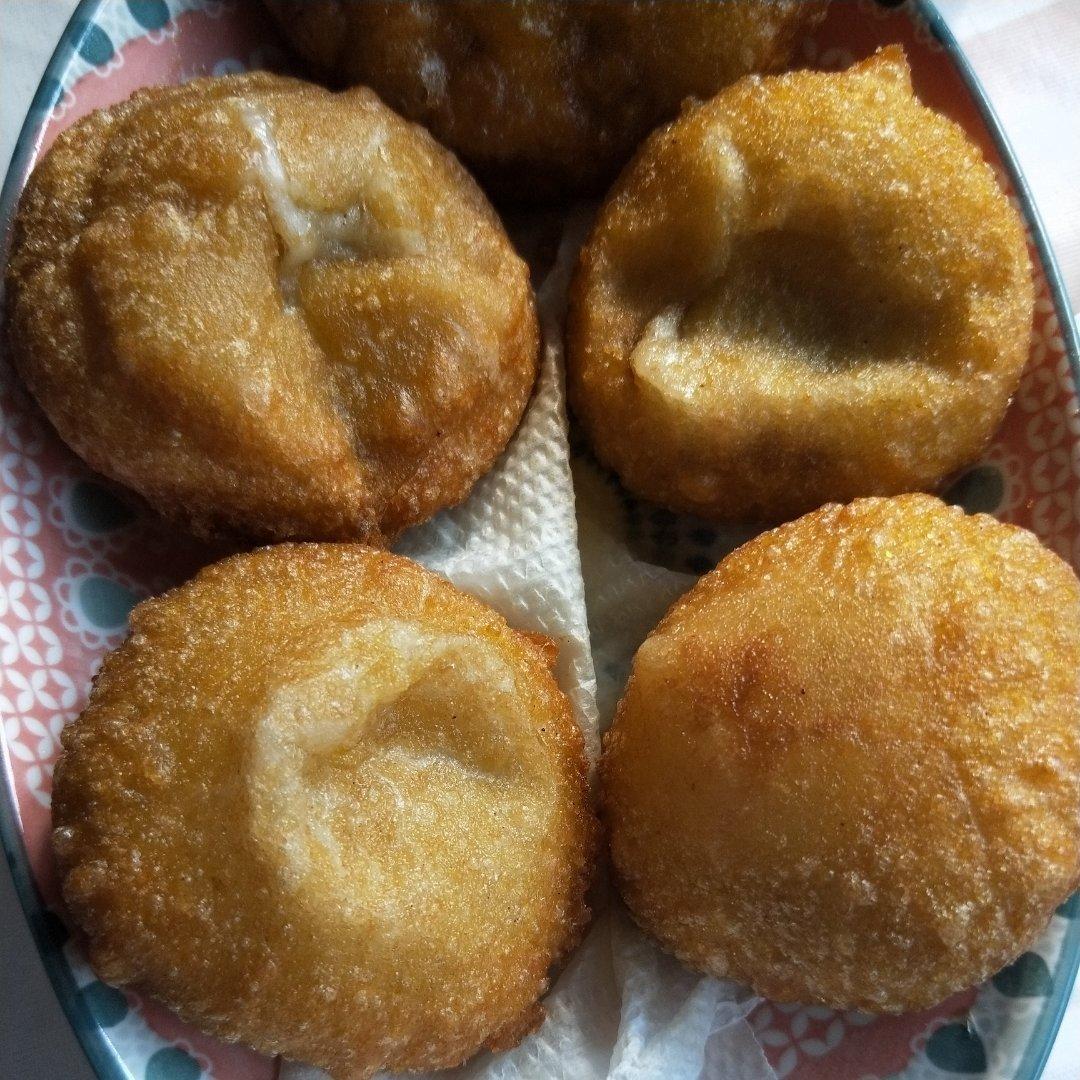浅忆微凉15做的外脆里糯75好吃到爆的脆皮糯米糕油炸糕