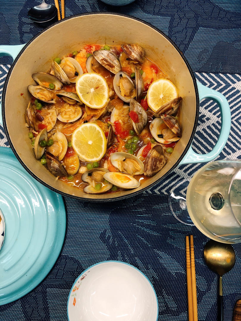 【0536】西班牙海鲜饭（paella） <302小厨房>