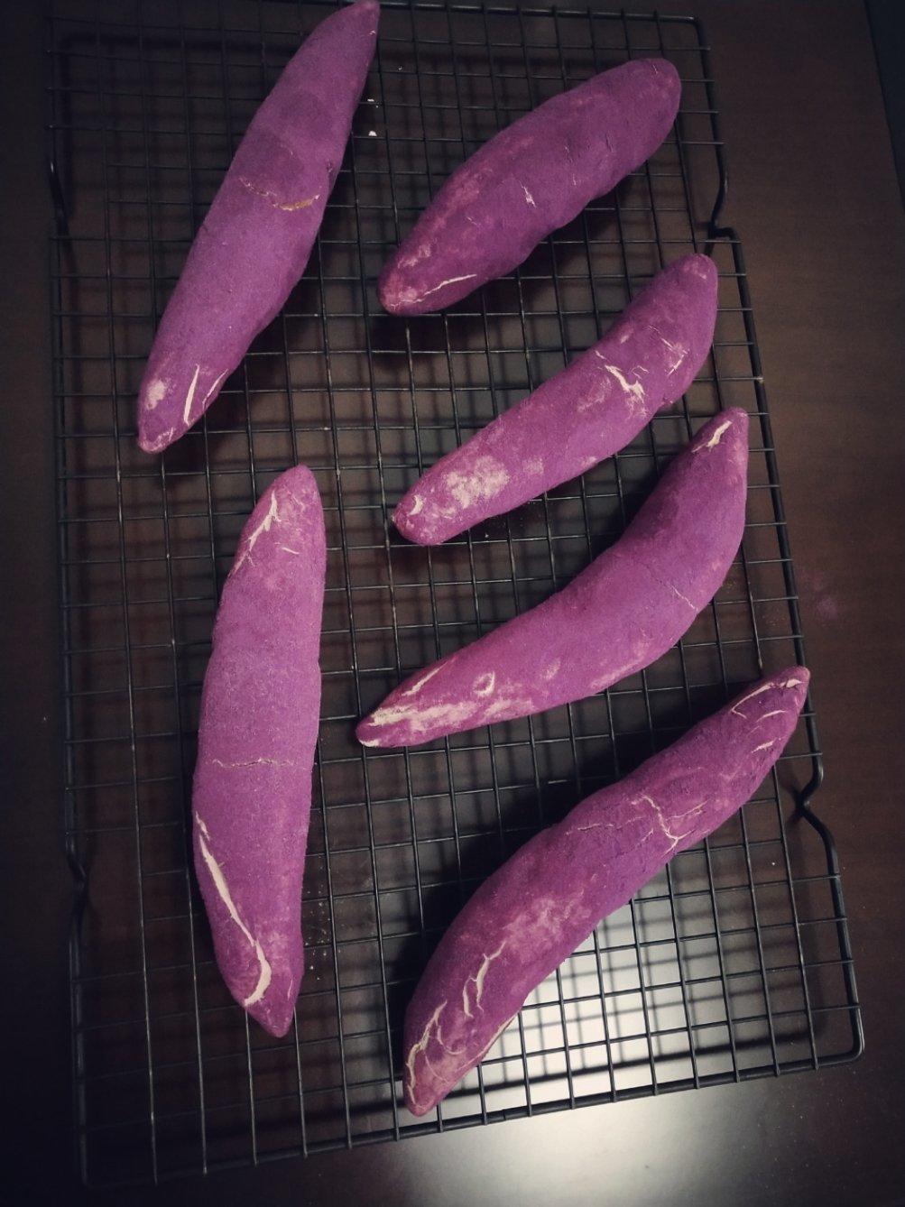 网红韩式红薯面包