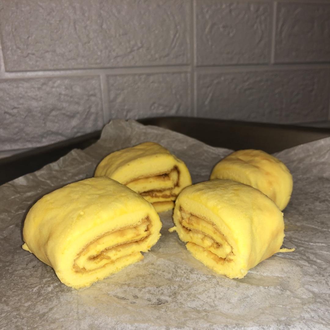 春天色 虎皮蛋糕卷.戚风蛋糕卷 by pink-rabbit