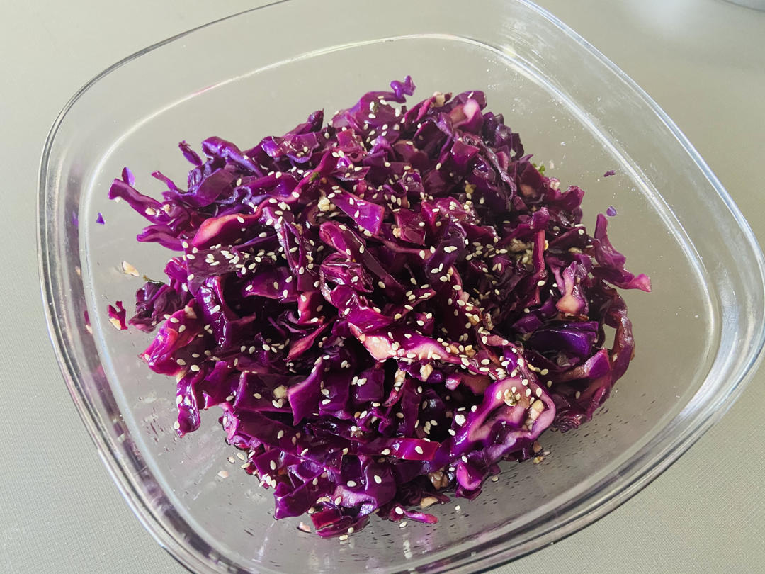 凉拌紫甘蓝