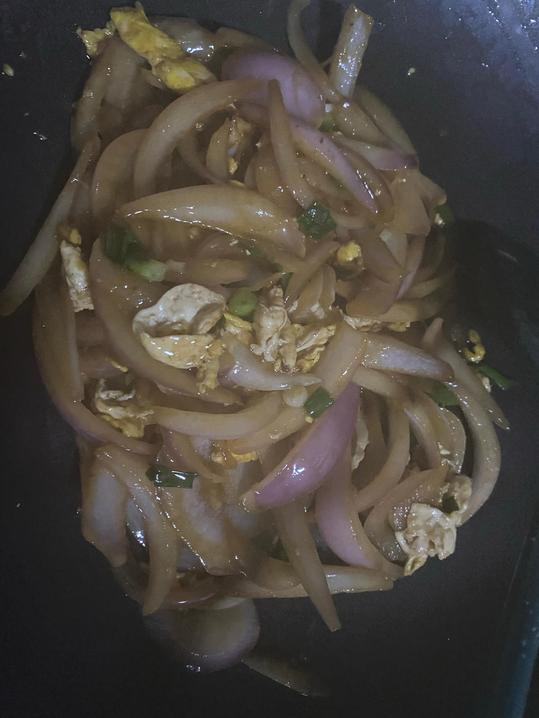 降压防癌的好食材  洋葱炒鸡蛋