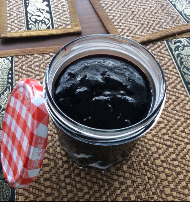 蓝莓果酱
