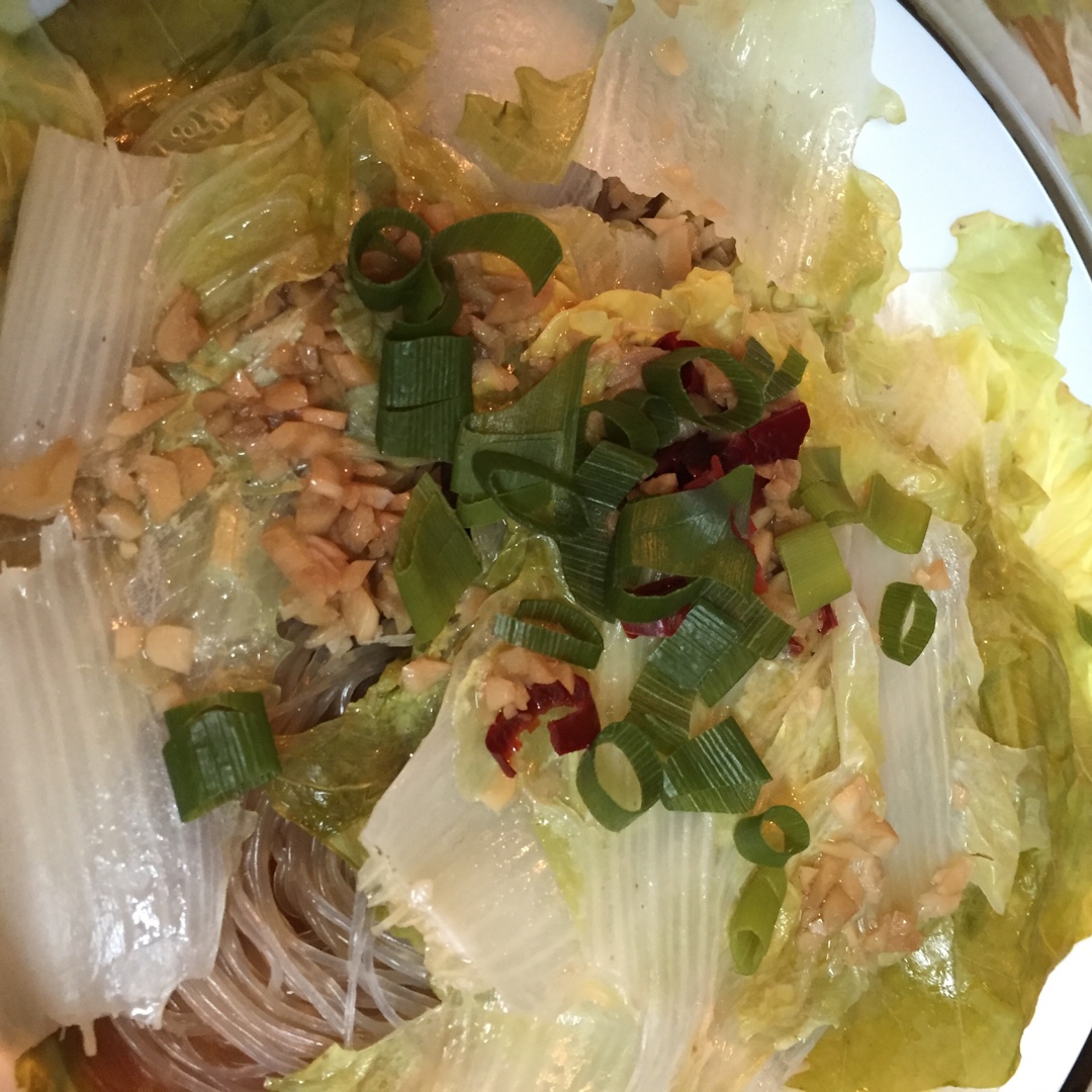 蒜蓉粉丝蒸娃娃菜