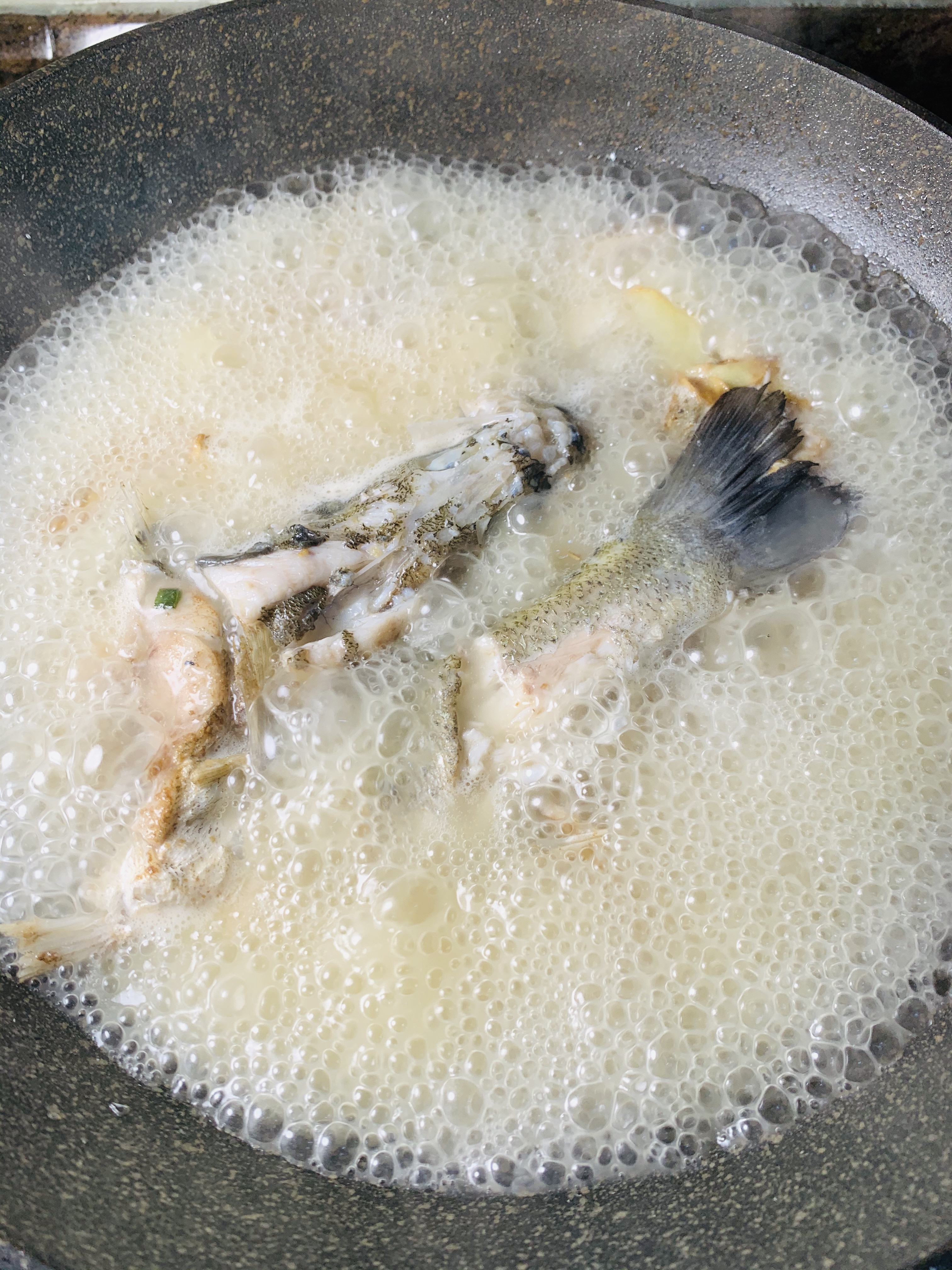 高优质蛋白鲜美鲈鱼汤的做法 步骤13