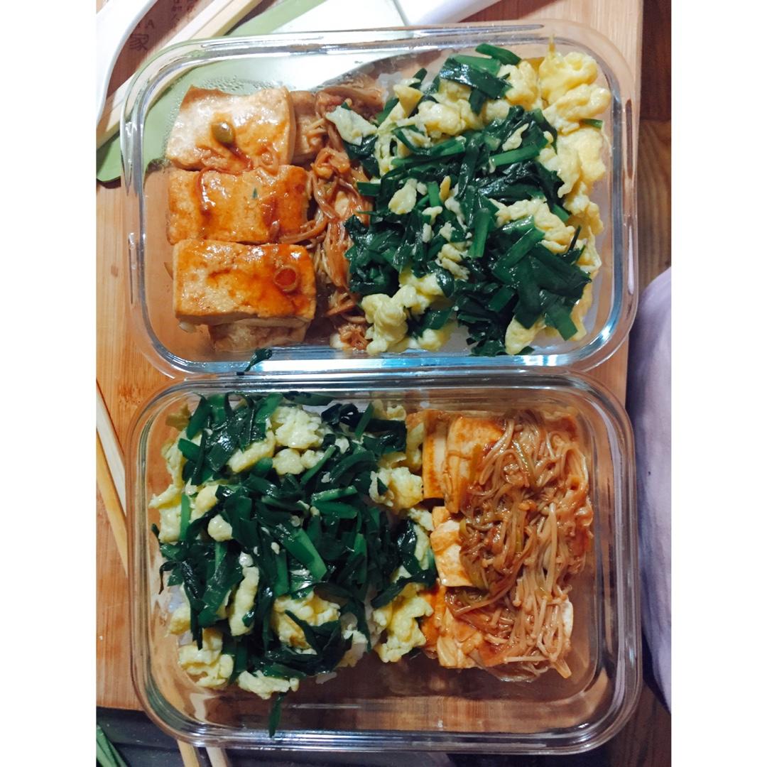 超级下饭菜--金针菇日本豆腐