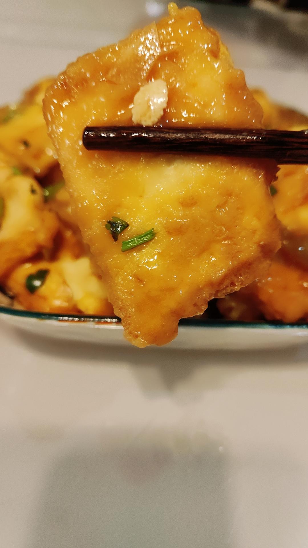 无敌好吃的香煎豆腐