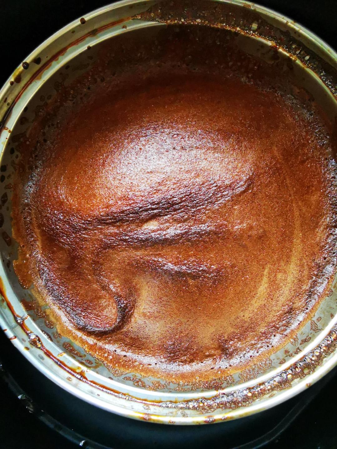 空气炸锅一人食——快手低糖酸奶蛋糕