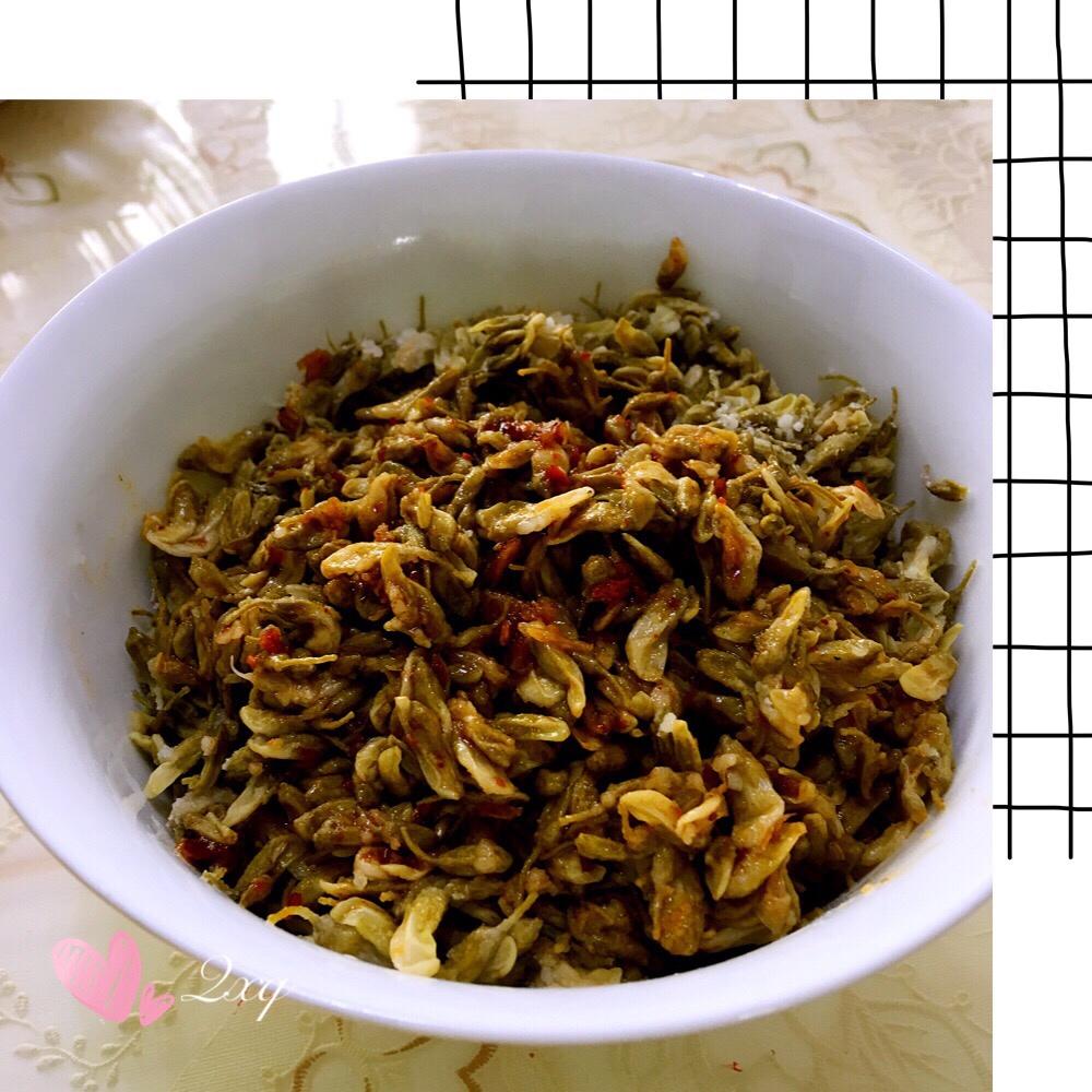 槐花麦饭－春天的味道