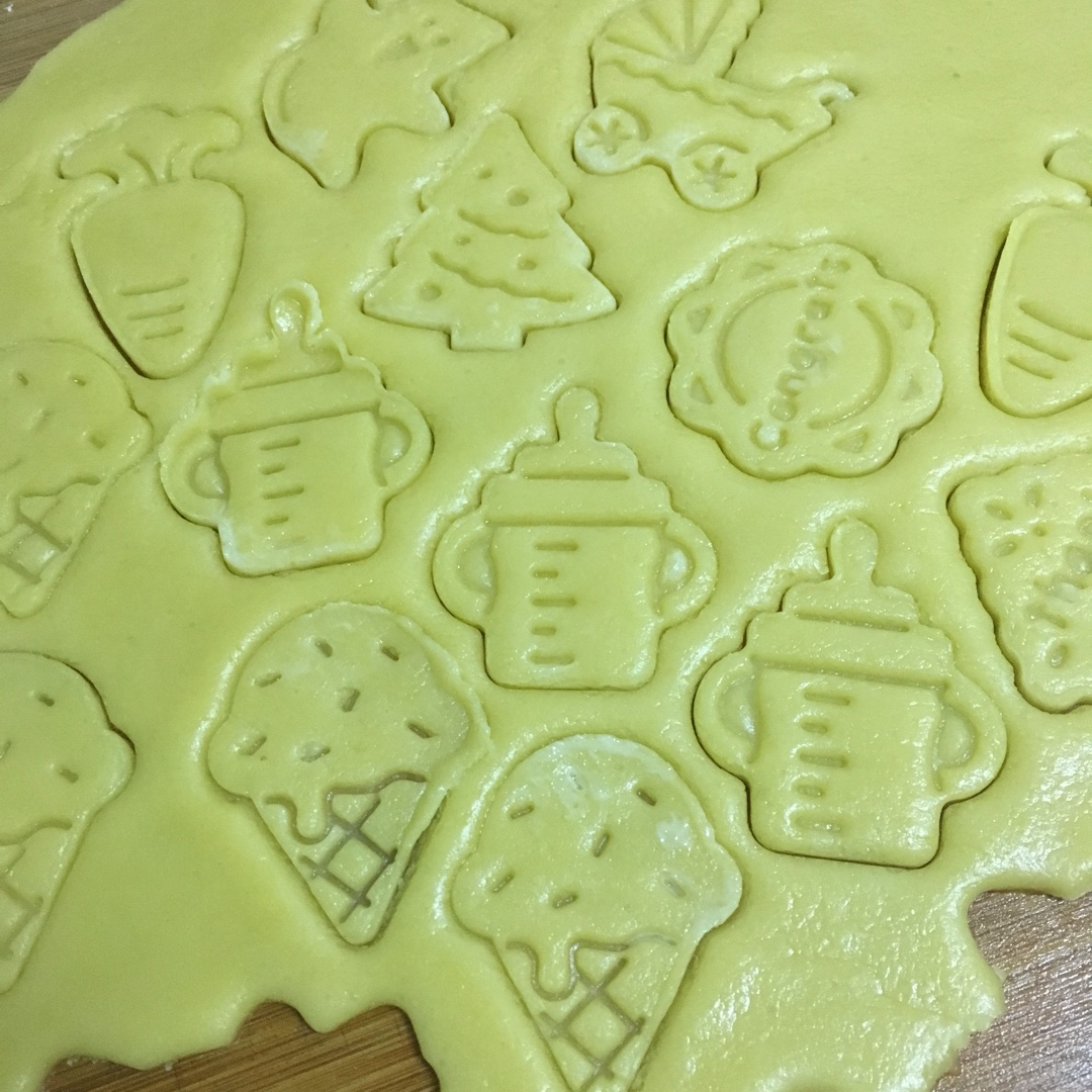 卡通黄油饼干