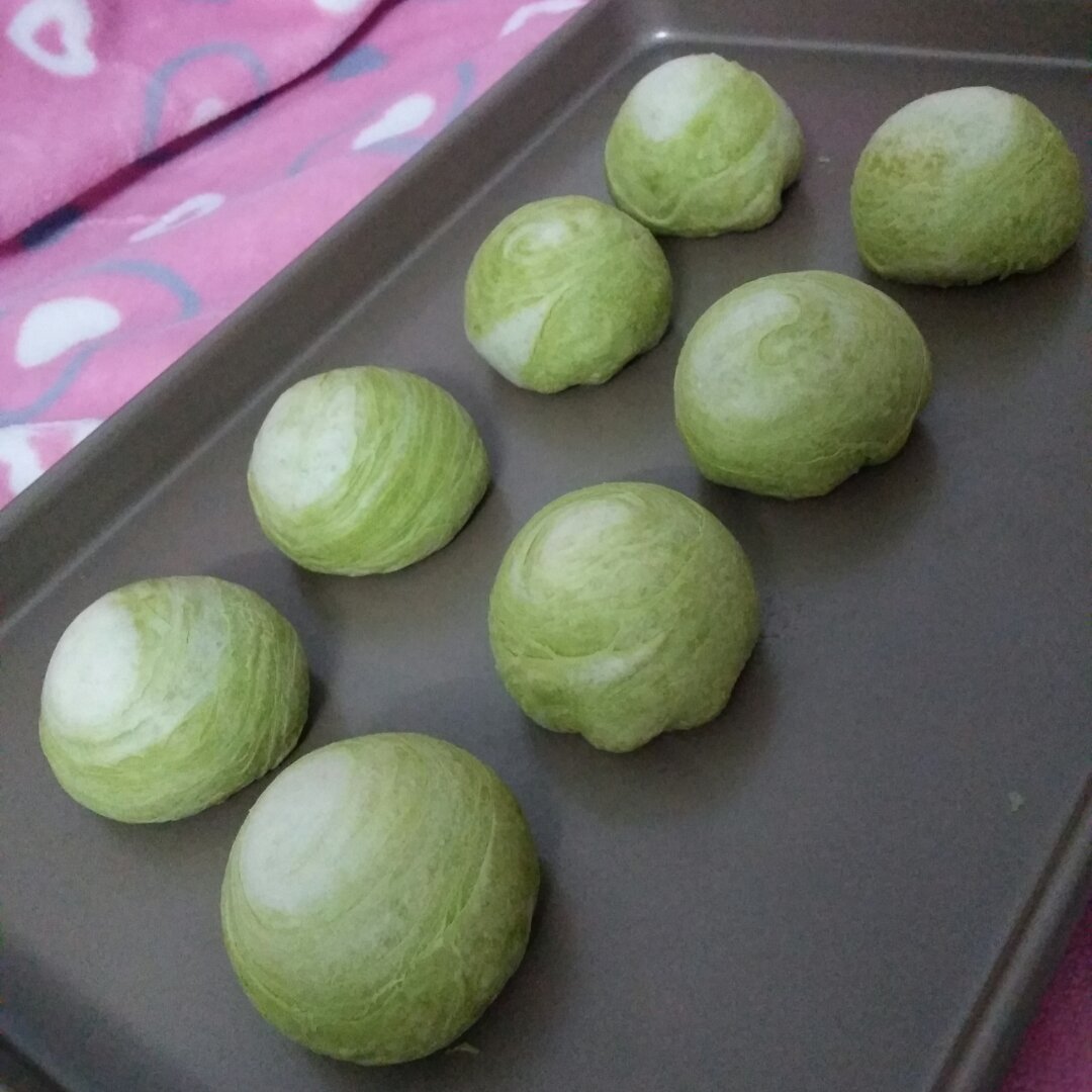 蛋黄酥~紫薯、抹茶、原味~花好月圆，中秋快乐~内附一次做六色蛋黄酥方法~