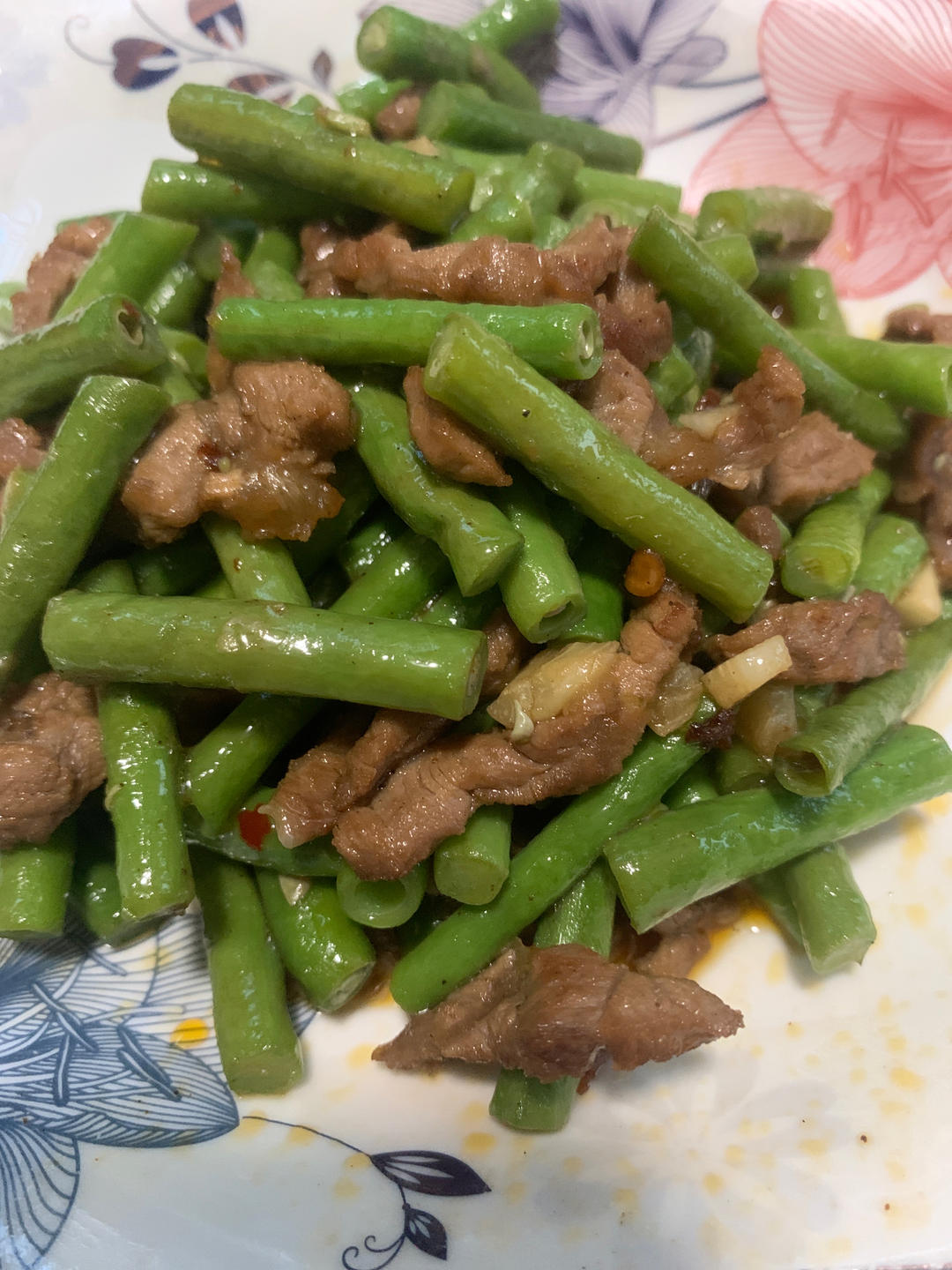 四季豆炒肉