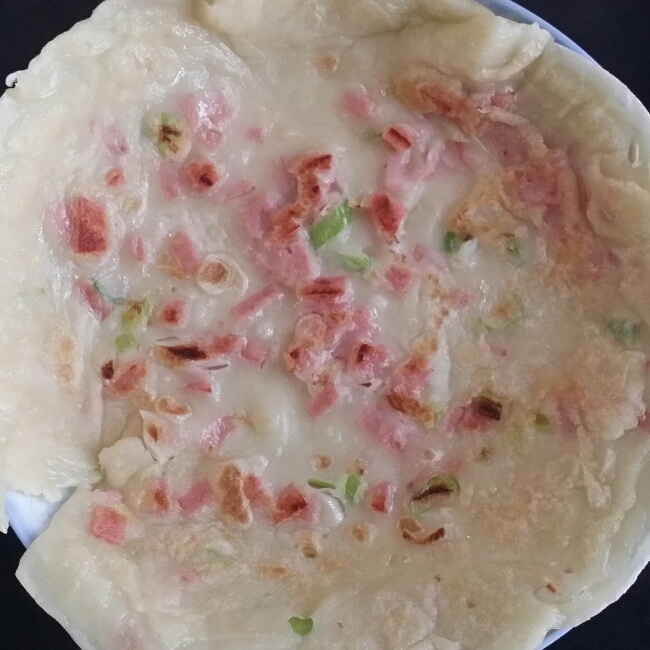 香煎土豆丝鸡蛋饼
