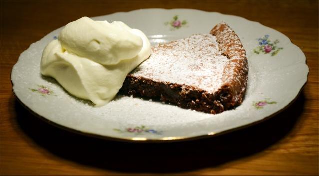 瑞典布朗尼巧克力蛋糕kladdkaka
