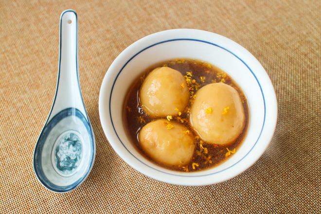 桂花糖芋苗(南京传统甜点）的做法