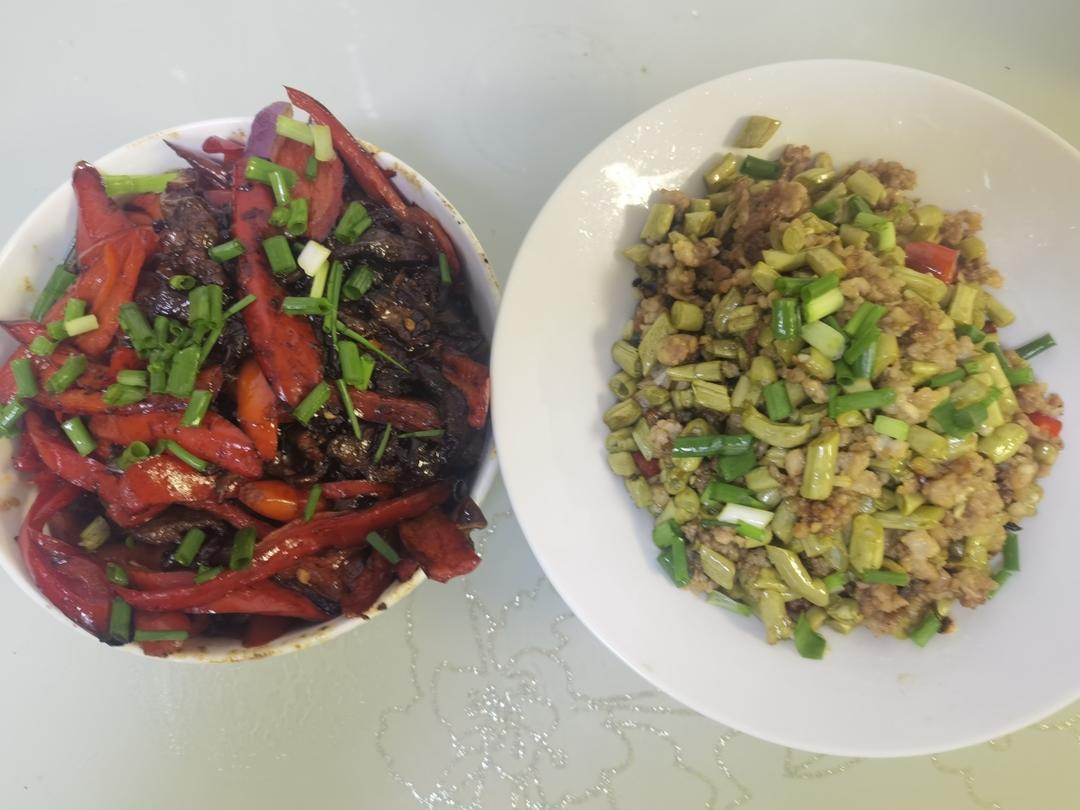 酸豆角肉沫