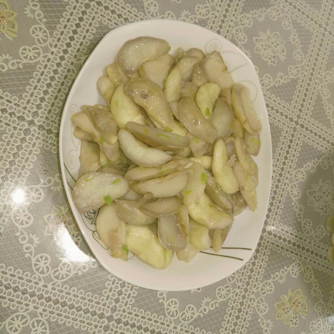 香葱炒菱角