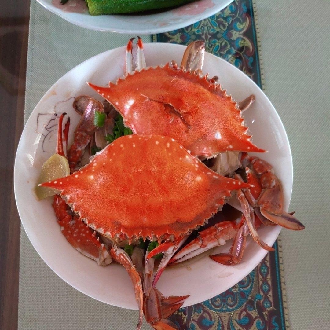 葱油梭子蟹