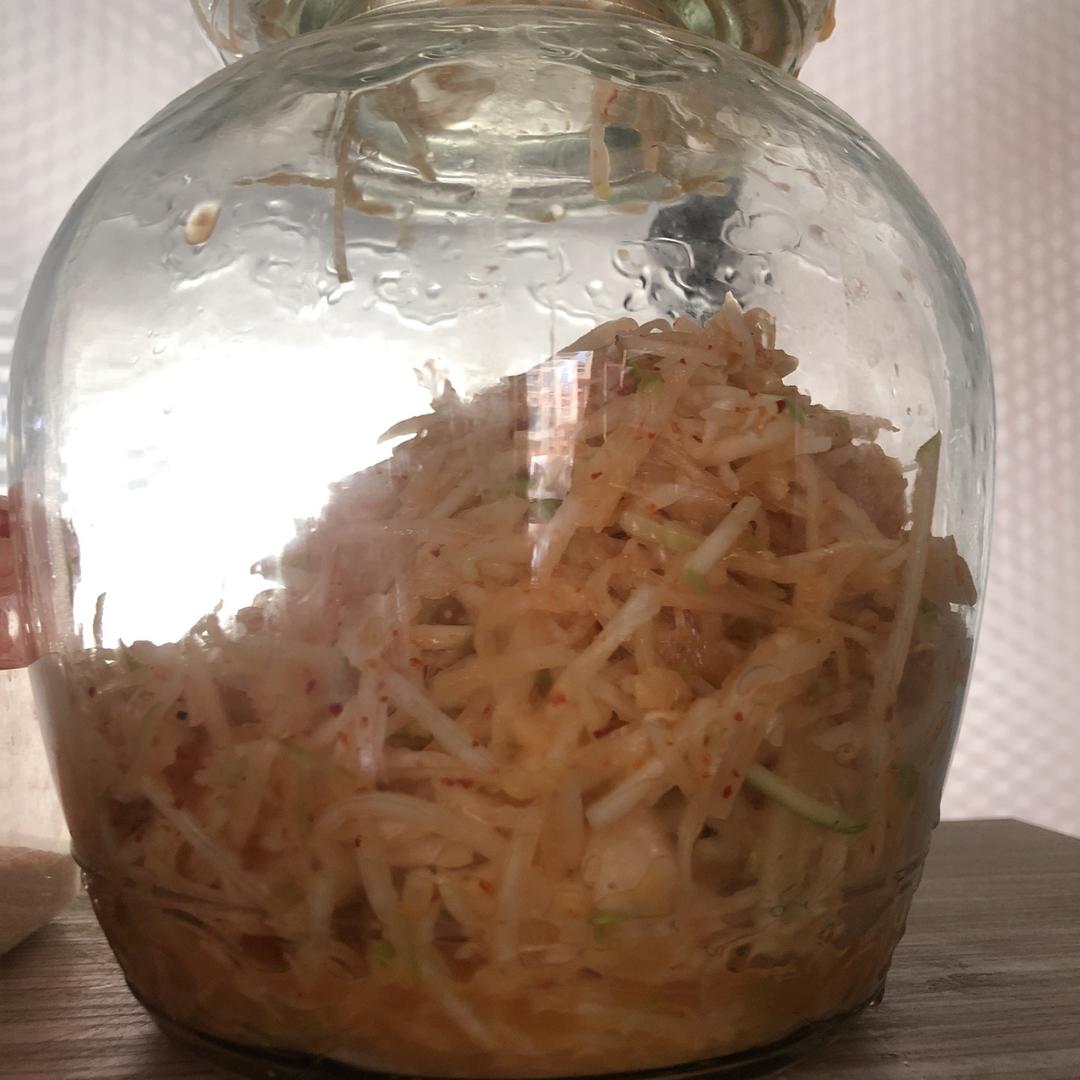腌芥菜疙瘩（憋辣菜丝）—刺激好吃的小咸菜