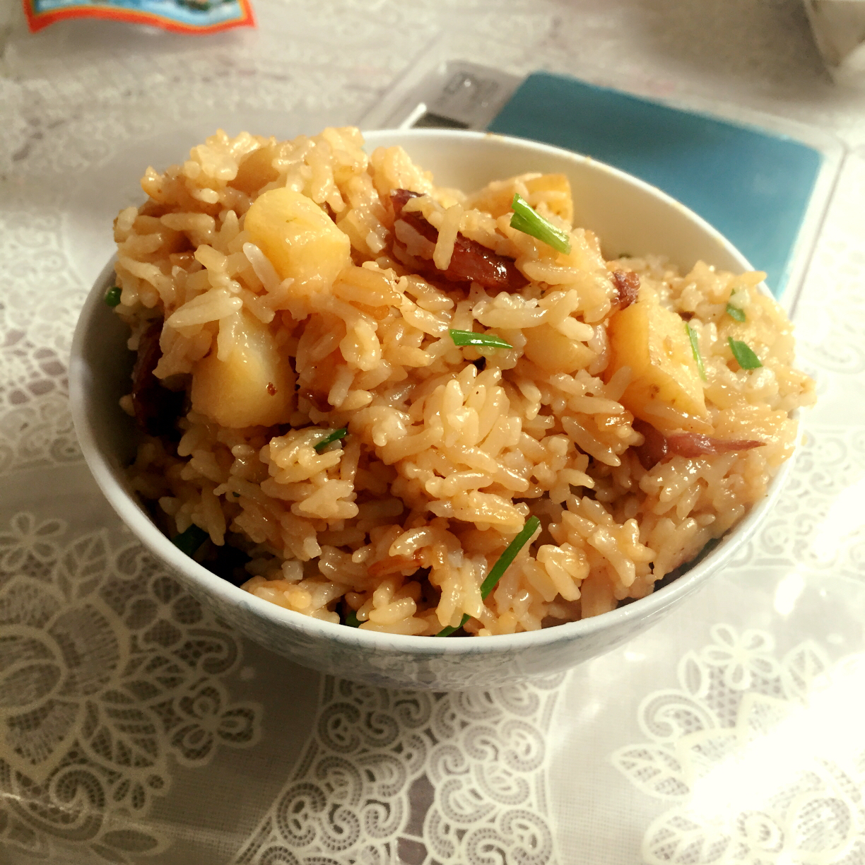 香肠土豆闷饭