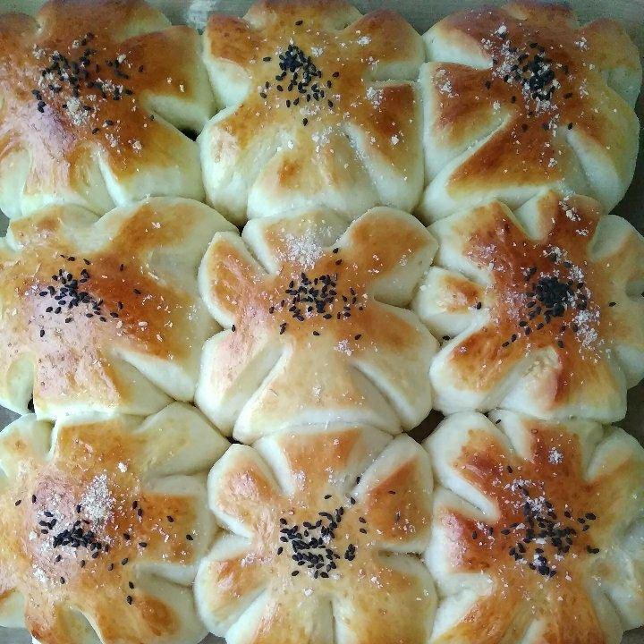 肉松沙拉酱面包（65度汤种）